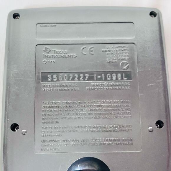 Texas Instrument TI 83 Graphing Calculator with Cover Black Used Working - Picture 7 of 11